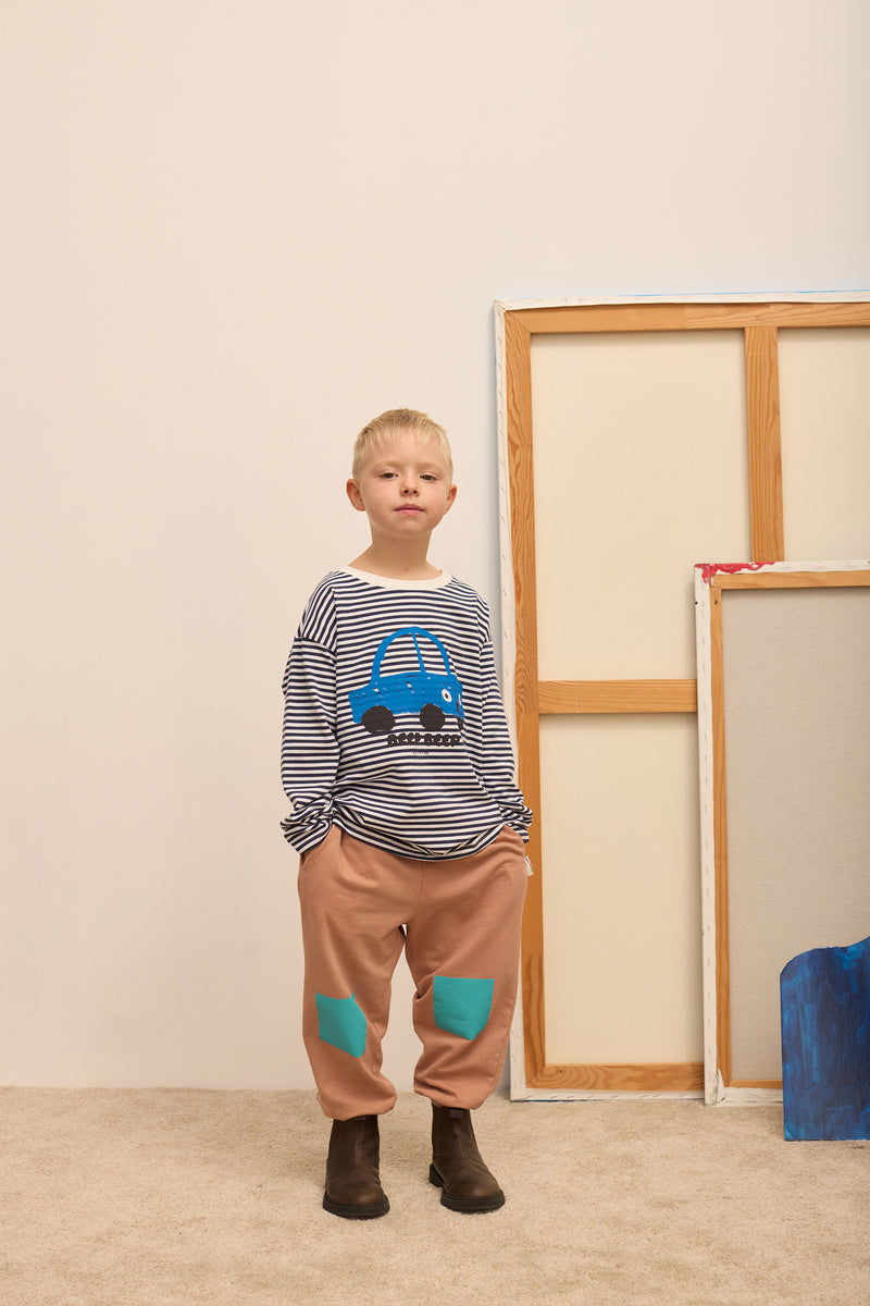 Patch sweatpants