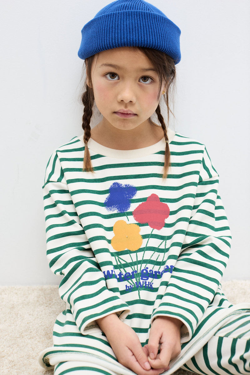 Winter garden fleeced L/S t-shirt