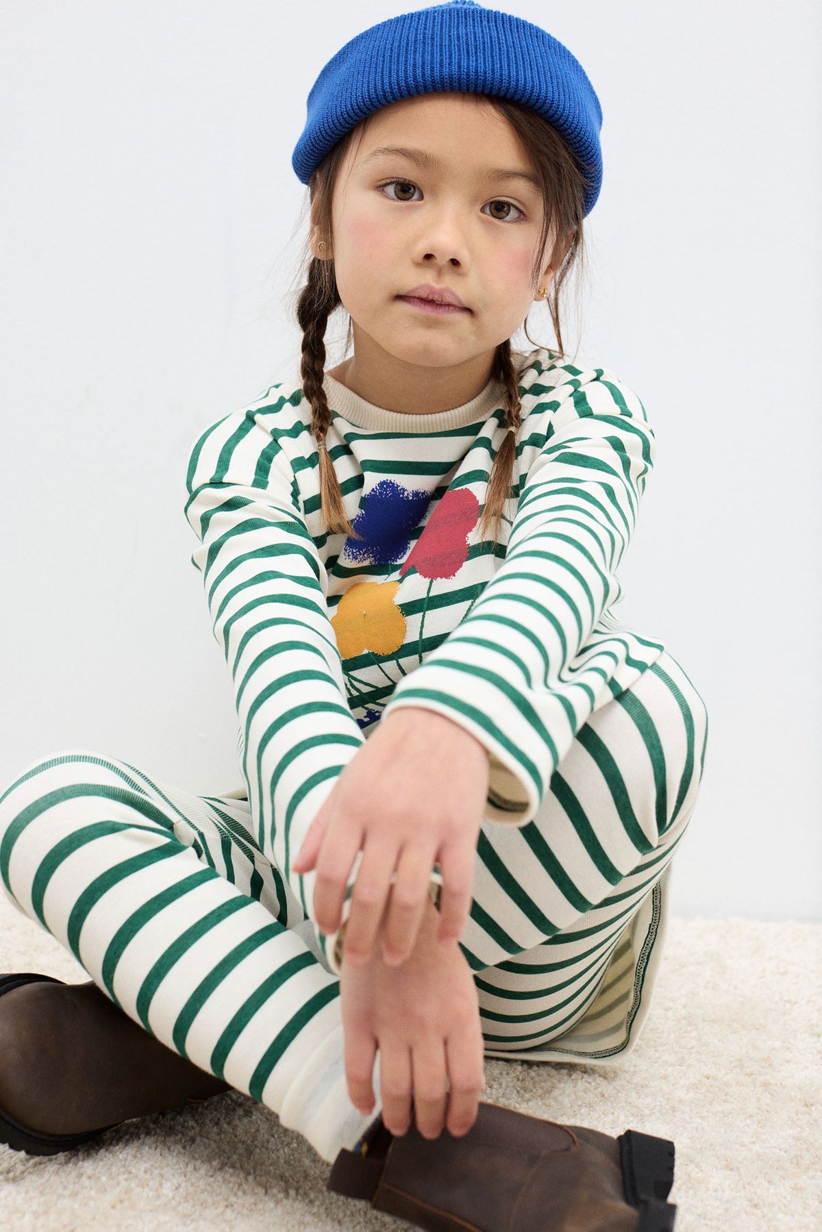 Winter garden fleeced leggings