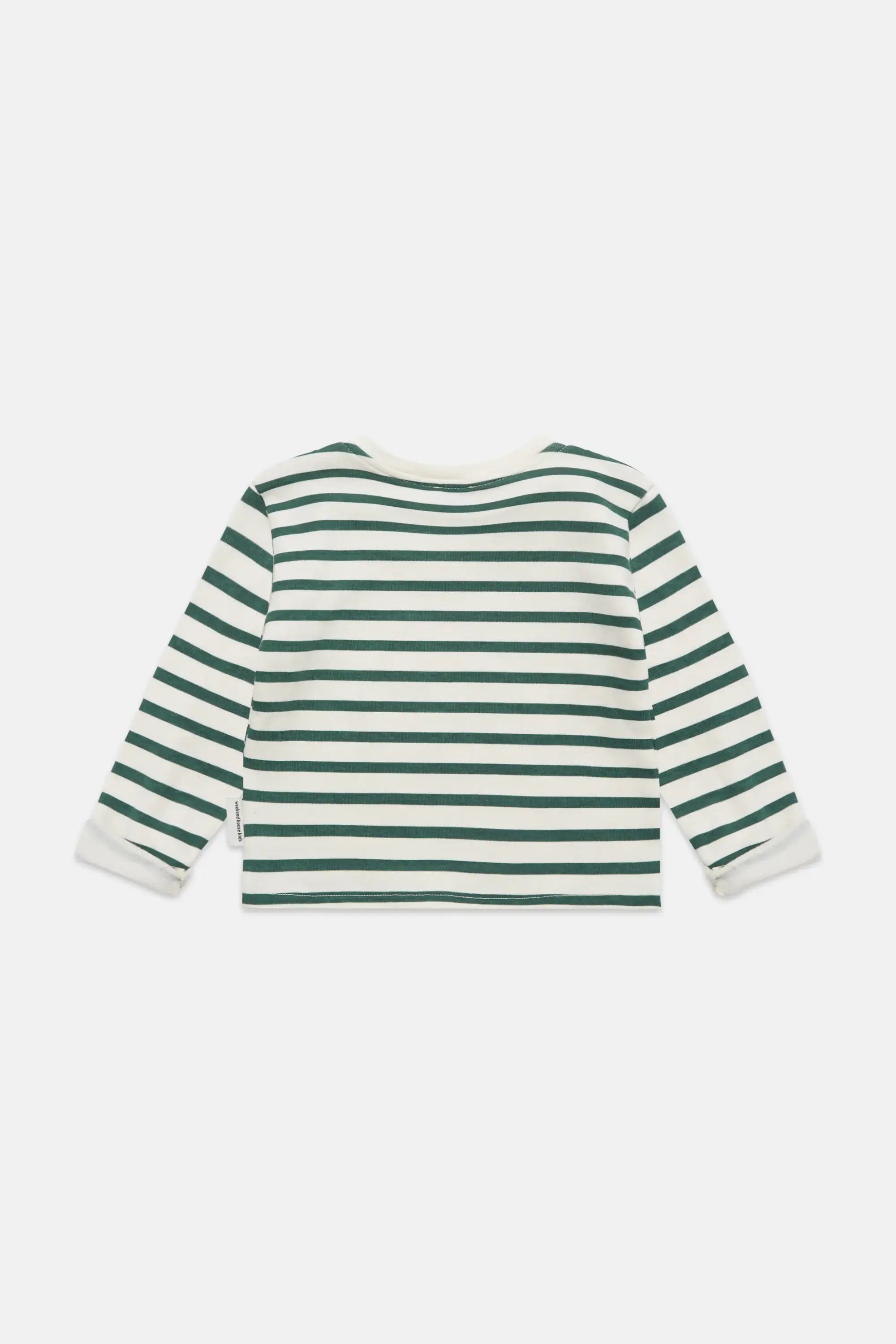 Winter garden fleeced L/S baby t-shirt