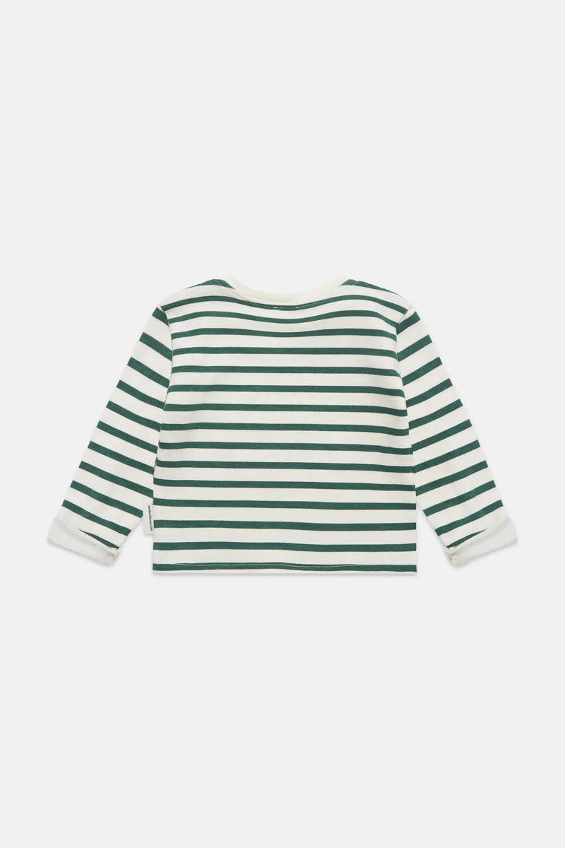 Winter garden fleeced L/S baby t-shirt