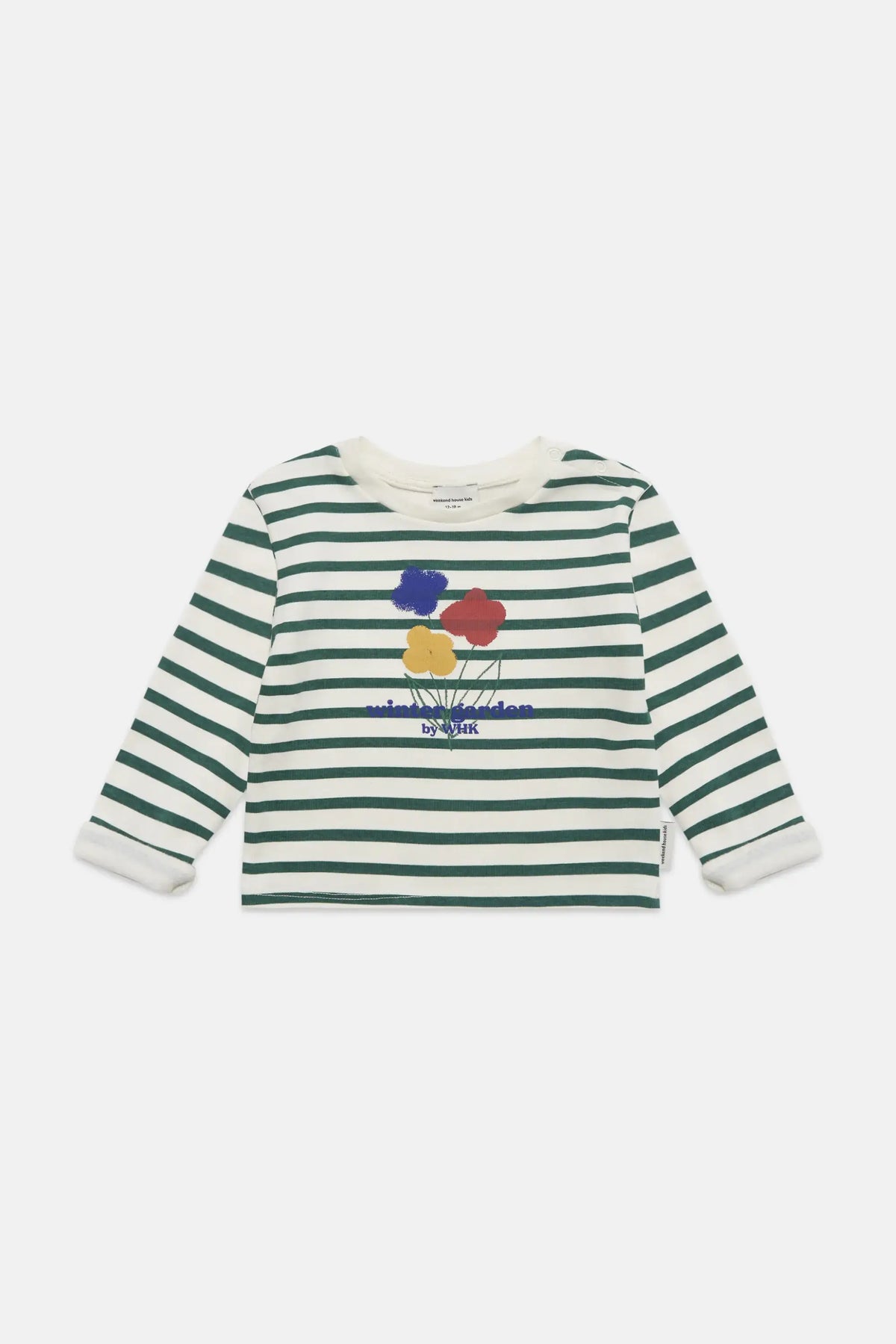Winter garden fleeced L/S baby t-shirt