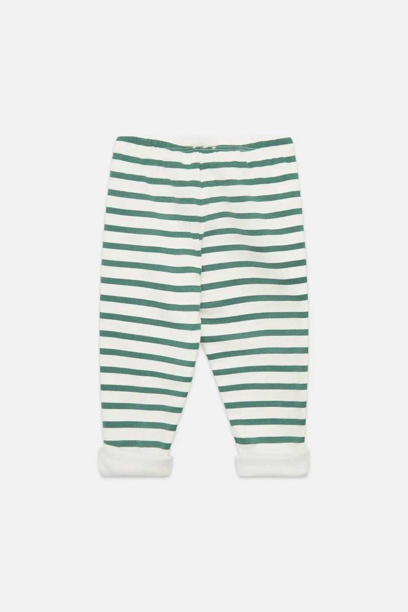 Winter garden fleeced baby leggings