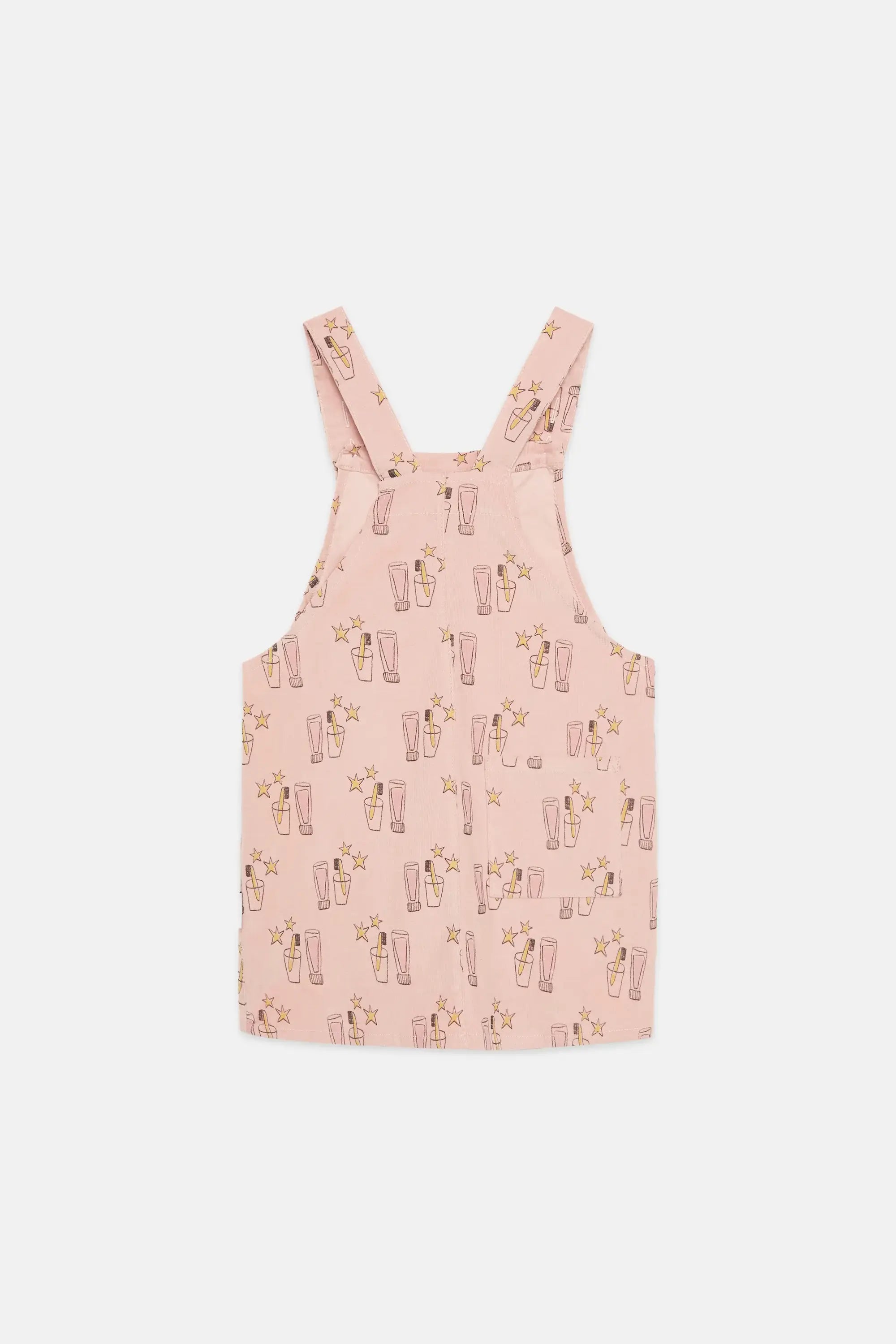Magic toothbrush corduroy dress