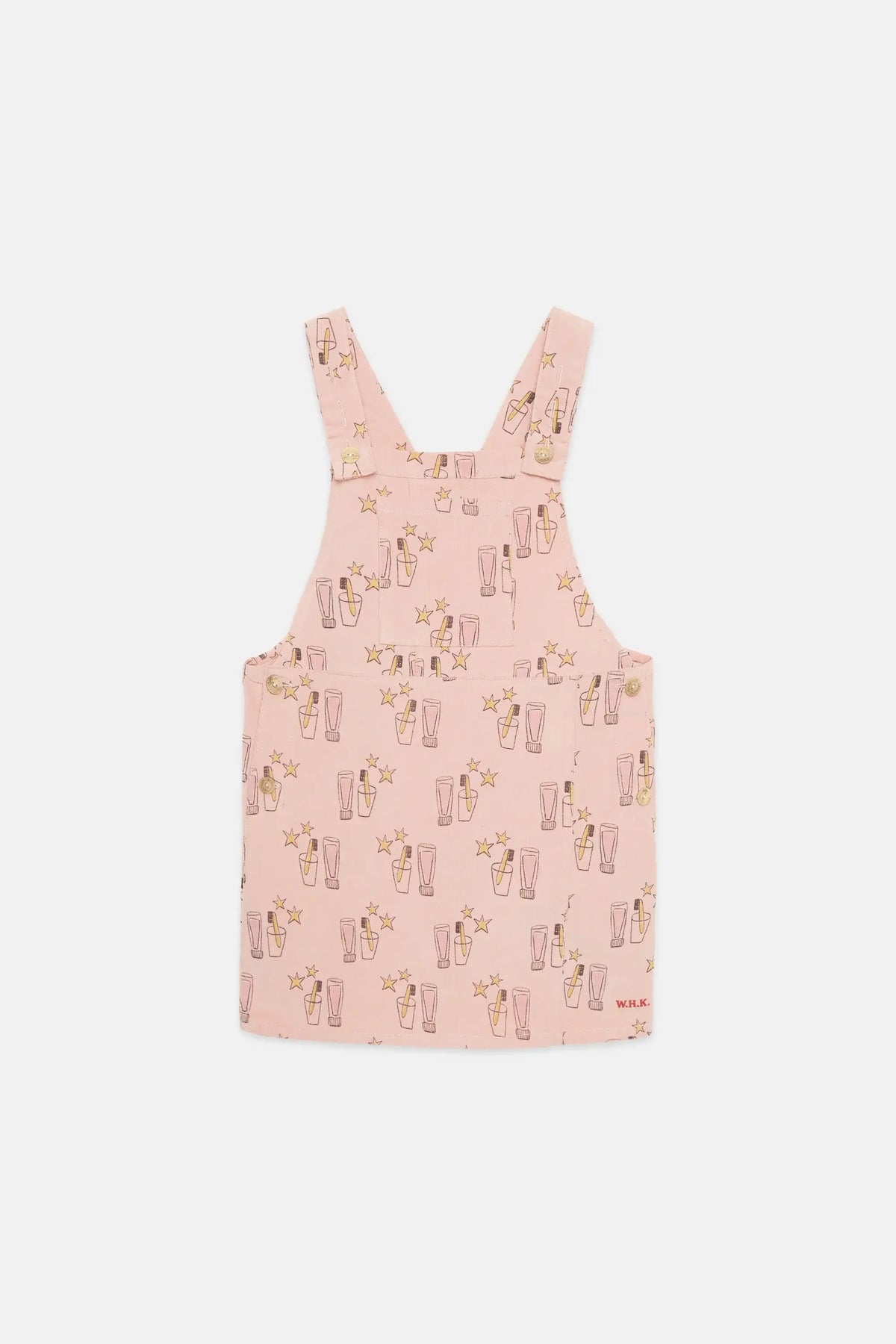 Magic toothbrush corduroy dress