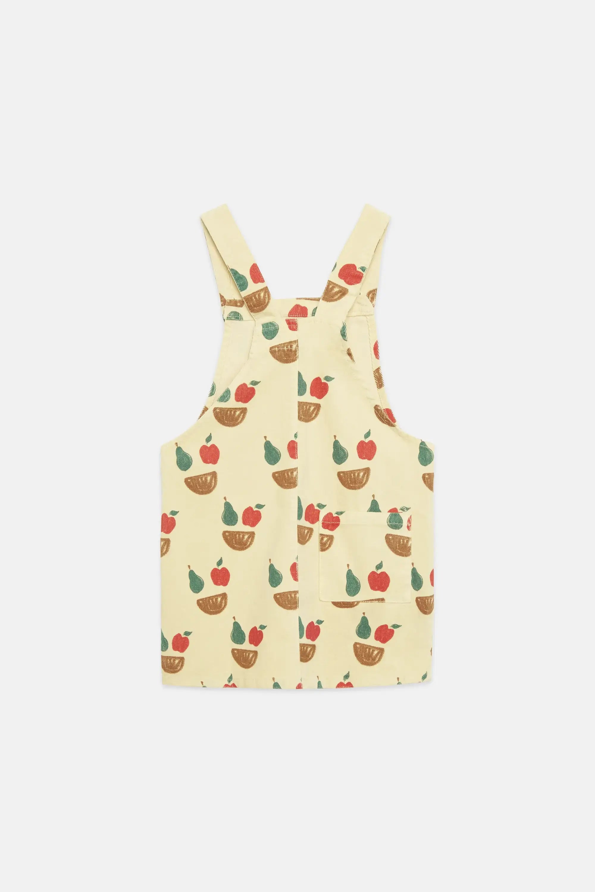 Fruity corduroy dress