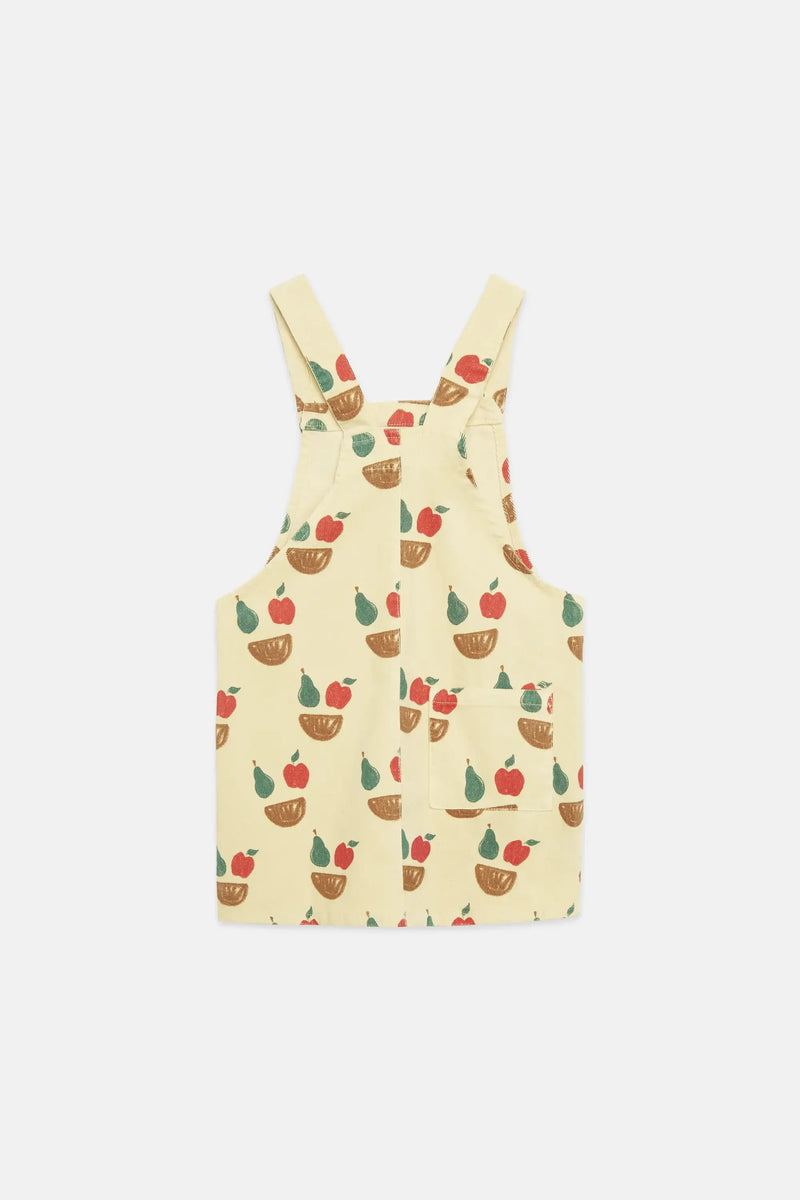 Fruity corduroy dress