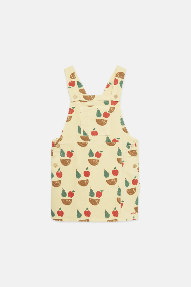 Fruity corduroy dress