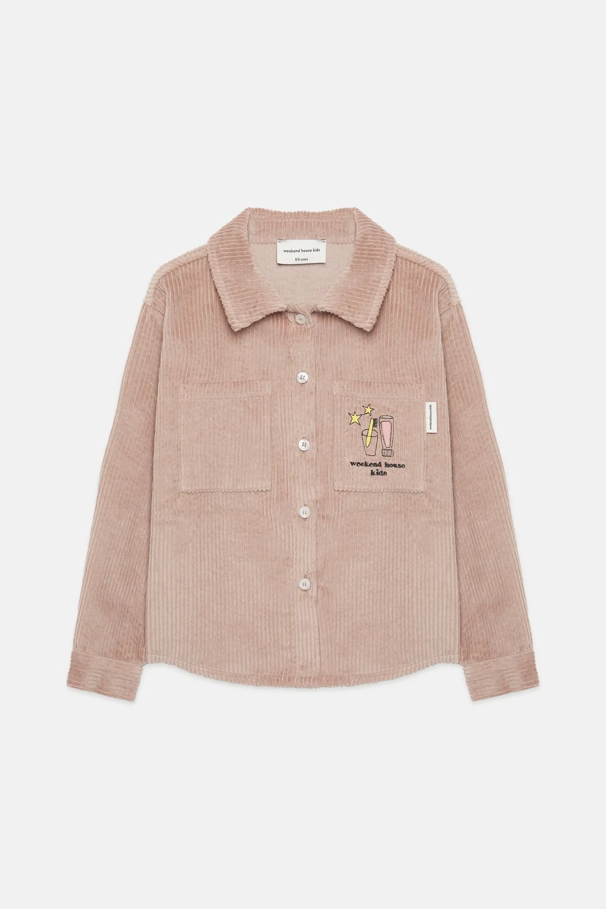 Magic corduroy shirt (pink)