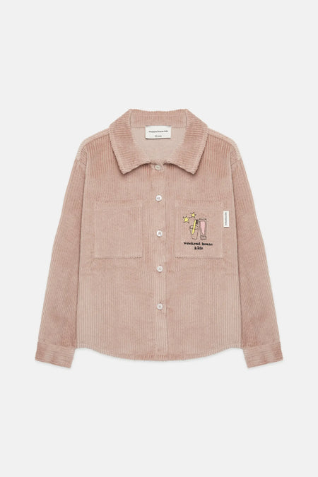 Magic corduroy shirt (pink)