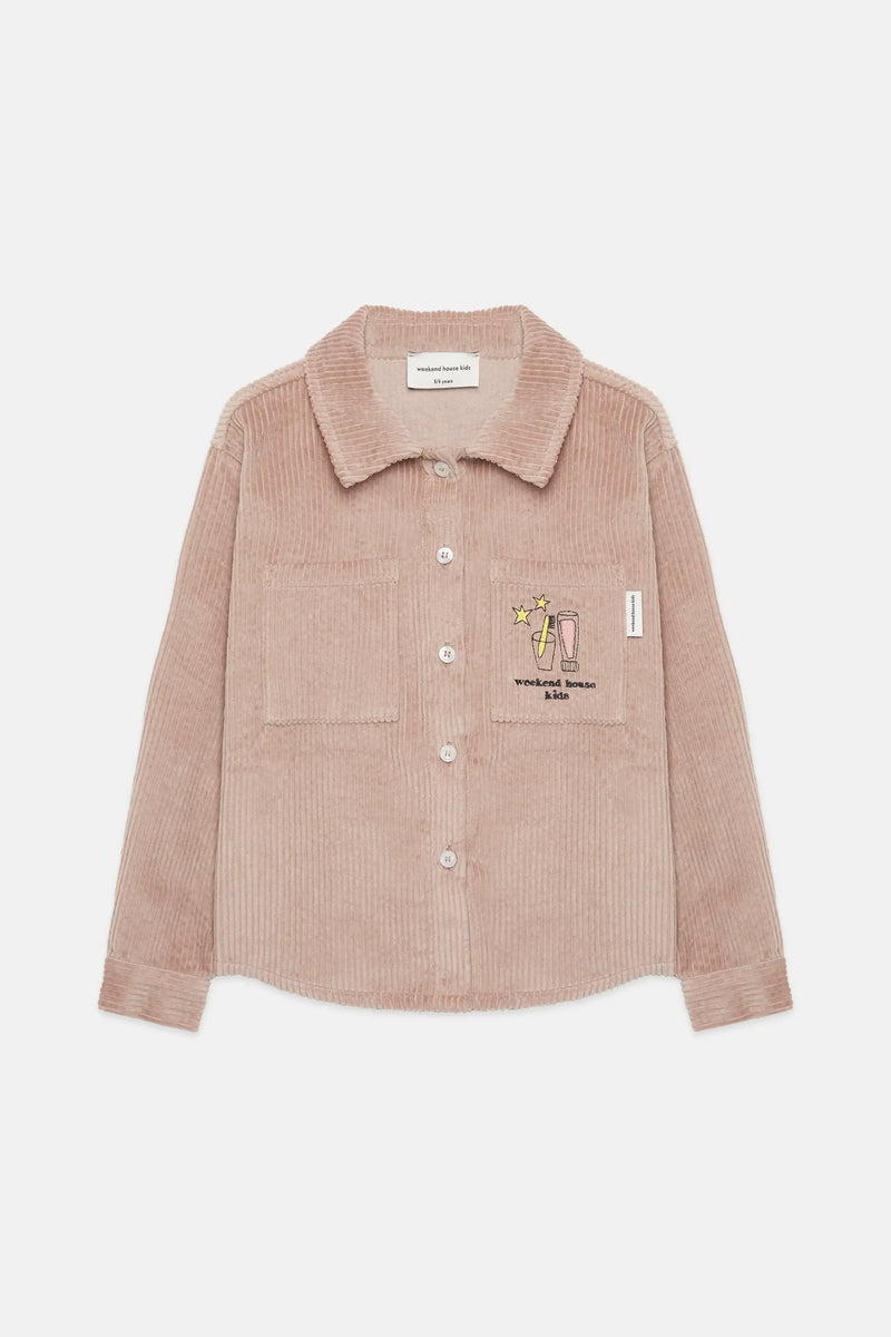 Magic corduroy shirt (pink)