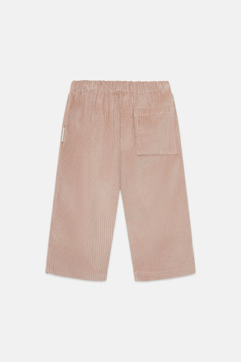 Magic toothbrush corduroy baby pants (pink)
