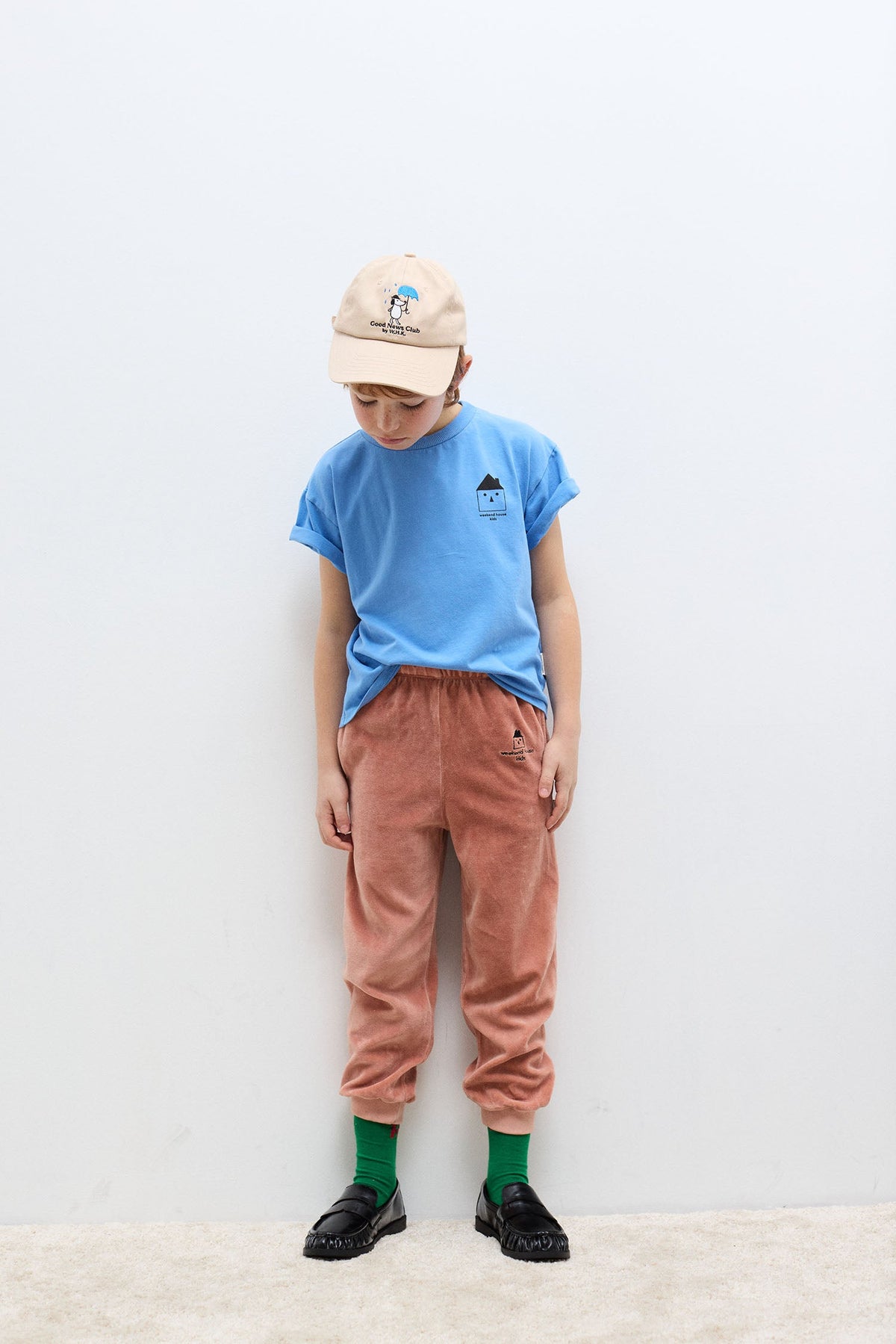 WHK logo sweatpants tundo (pink)