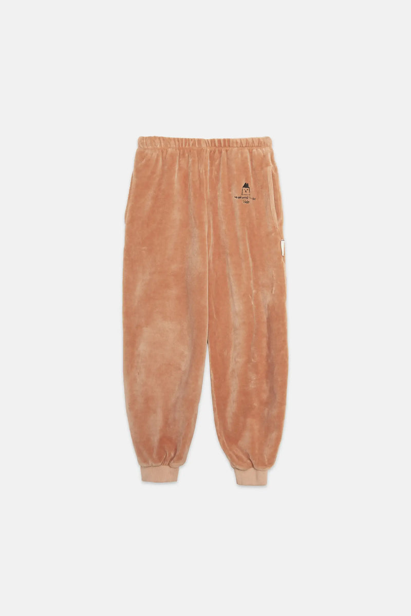 WHK logo sweatpants tundo (pink)