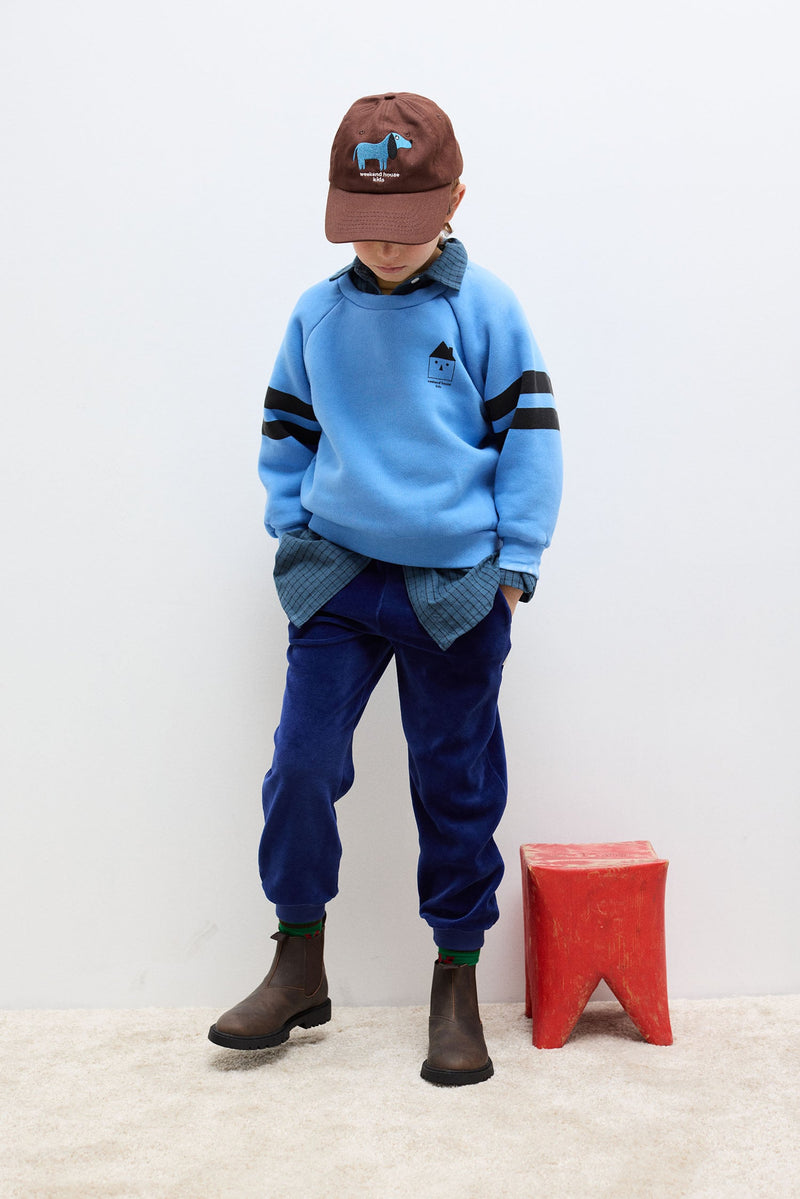 WHK logo sweatpants tundo (blue)