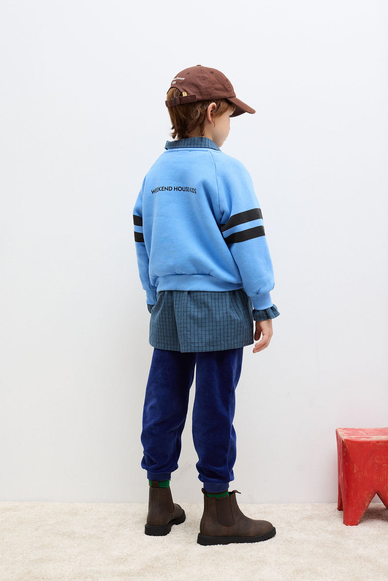 WHK logo sweatpants tundo (blue)