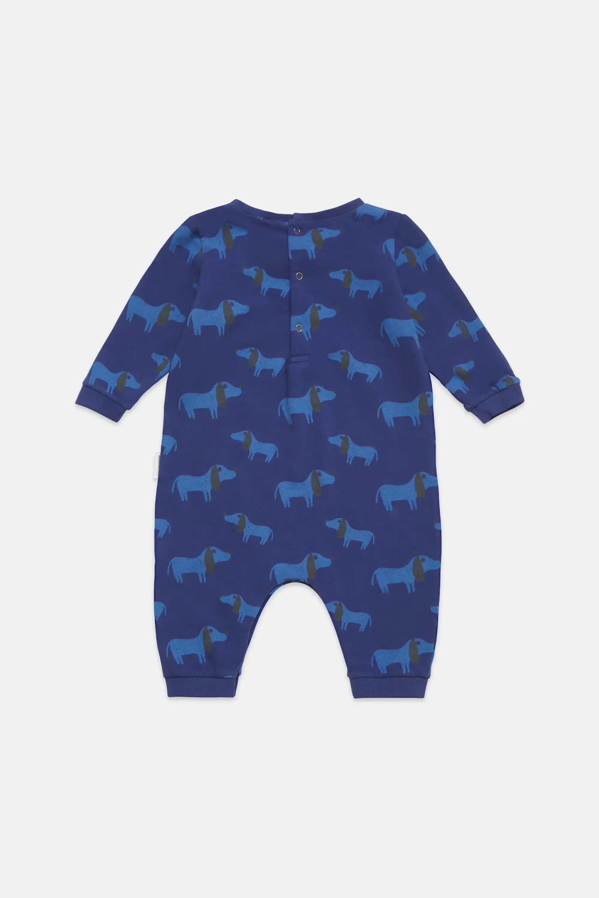 Blue Dog all over jumpsuit