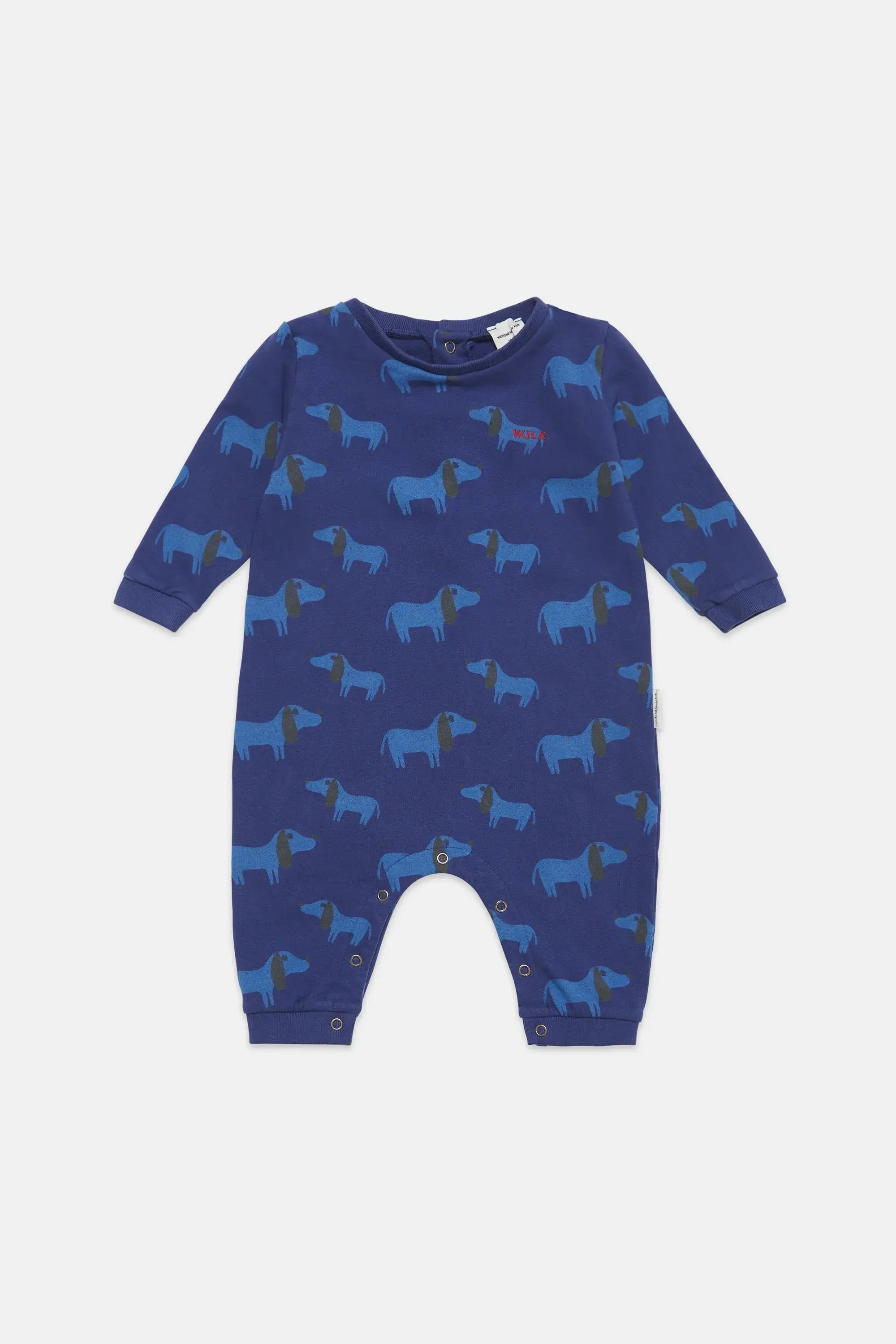 Blue Dog all over jumpsuit
