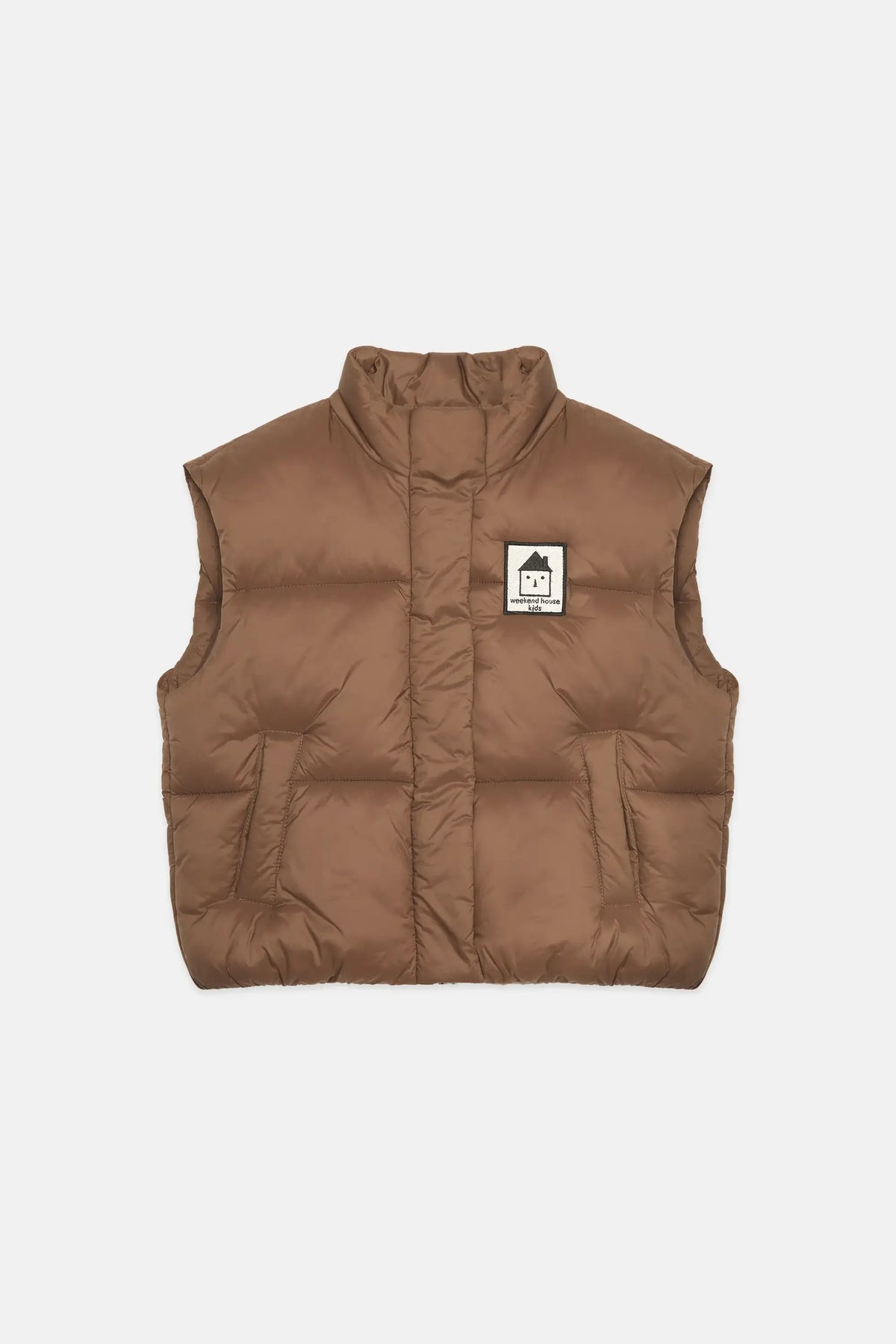 Brown Puffer Vest
