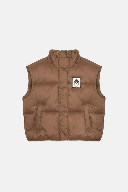 Brown Puffer Vest