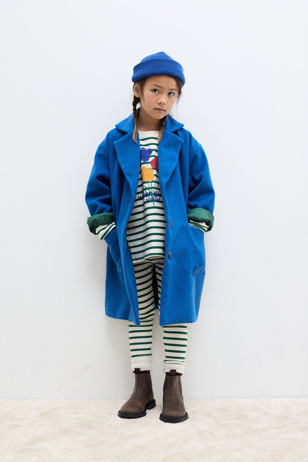 Blue dog coat