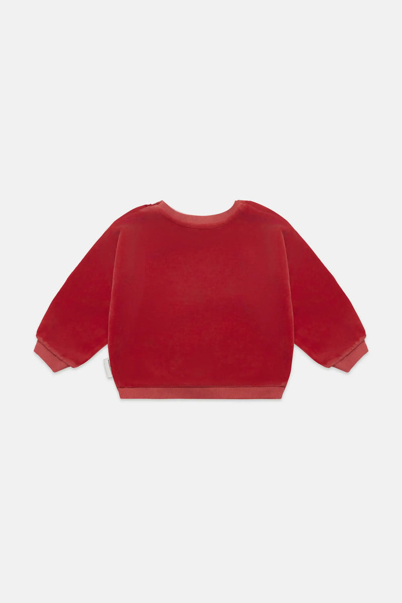 WHK baby red tundo sweatshirt