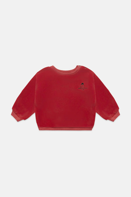 WHK baby red tundo sweatshirt