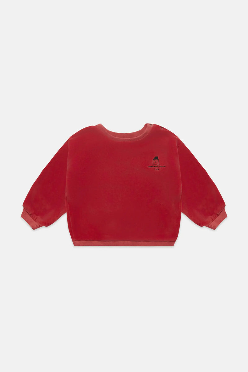 WHK baby red tundo sweatshirt