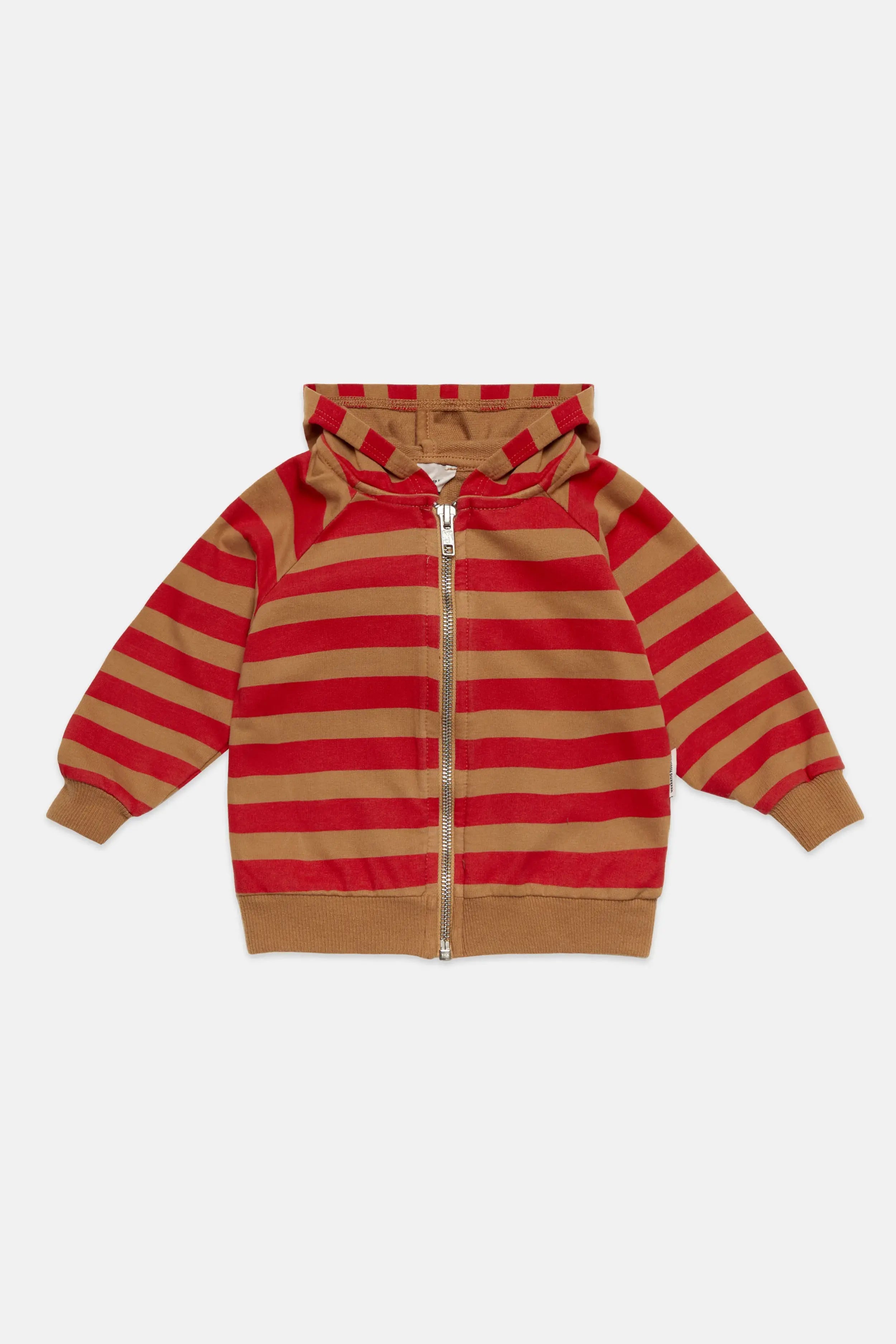 Happy dog stripes hoodie (Cathay)