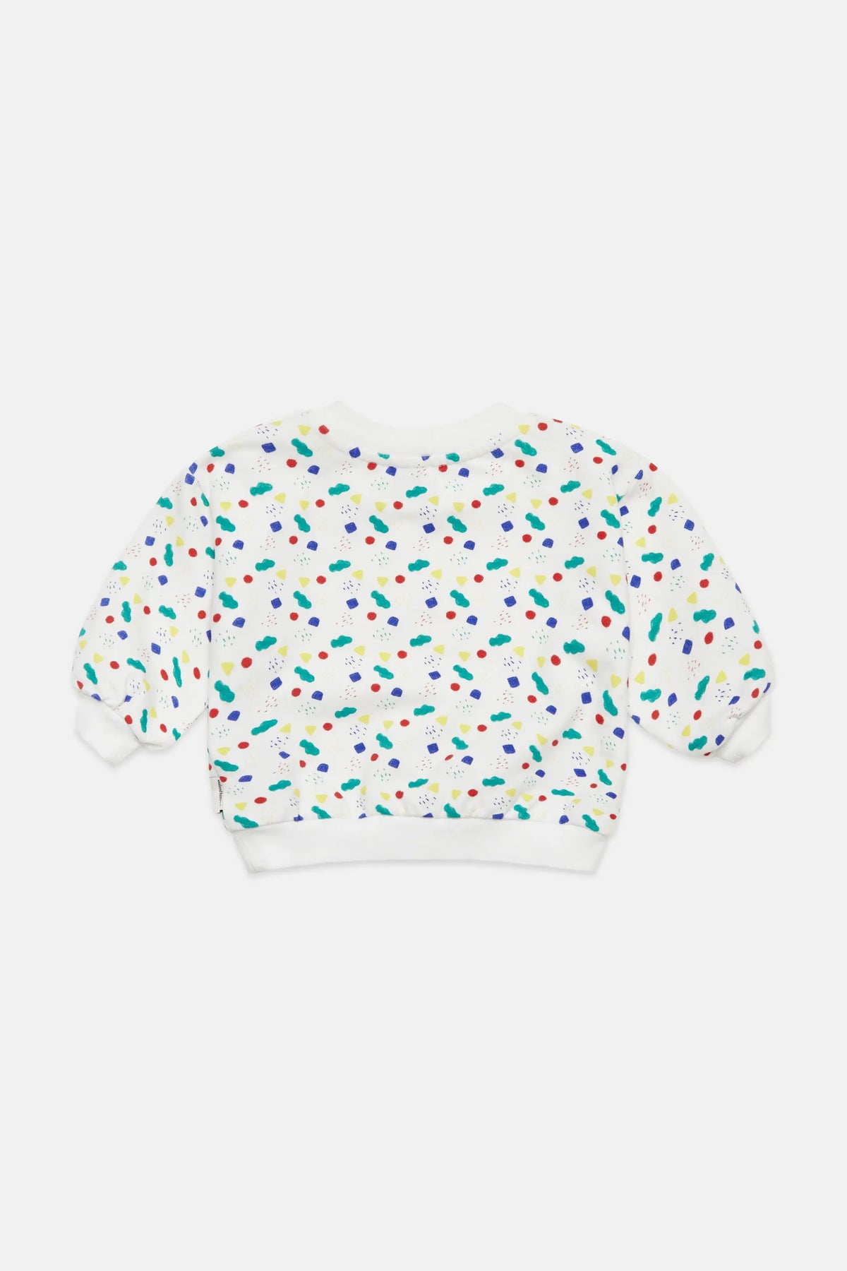 Arty shapes baby sweatshirt