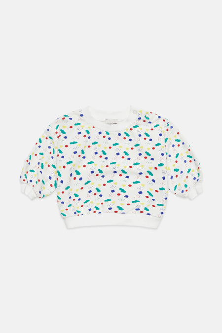 Arty shapes baby sweatshirt