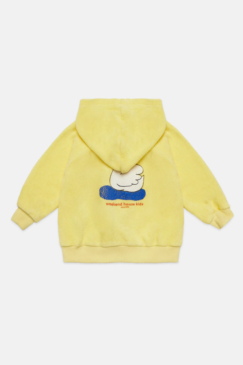 Swan baby hoodie