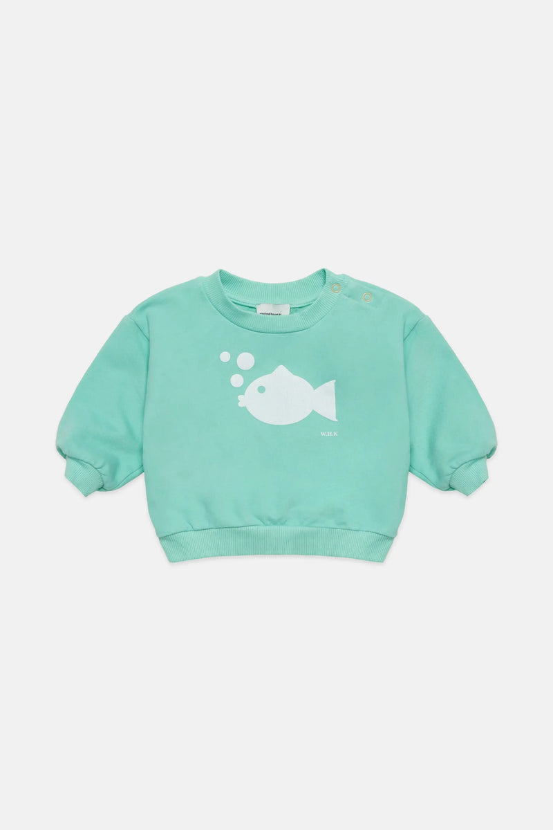 Fish baby sweatshirt