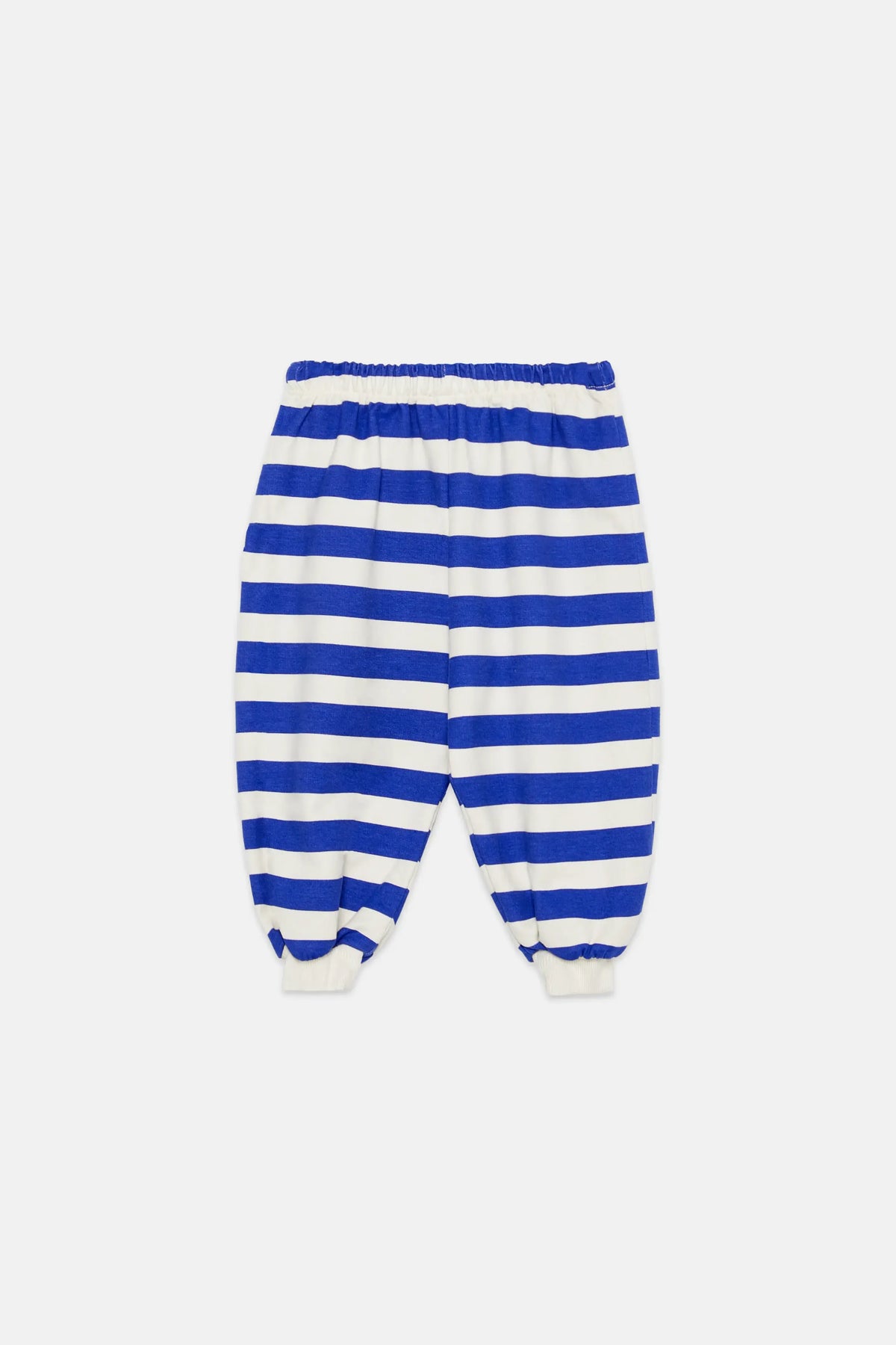 Happy dog stripes baby sweatpants (Ecru)