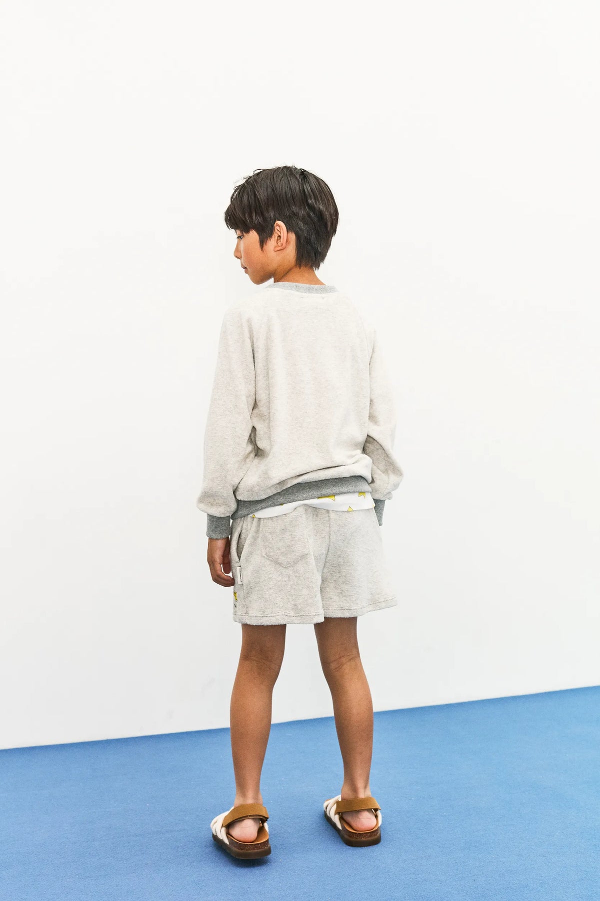 Star Kid towel sweatshirt
