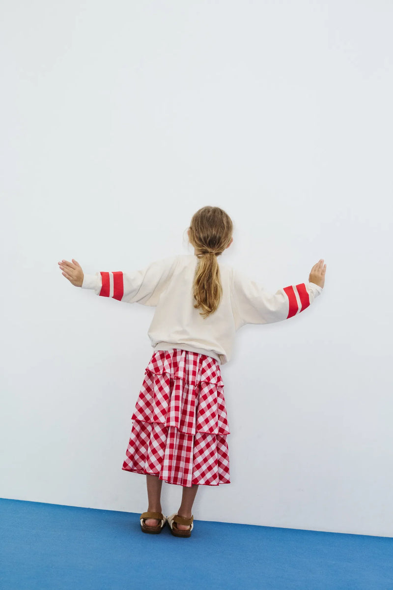 Apple shape sweatshirt