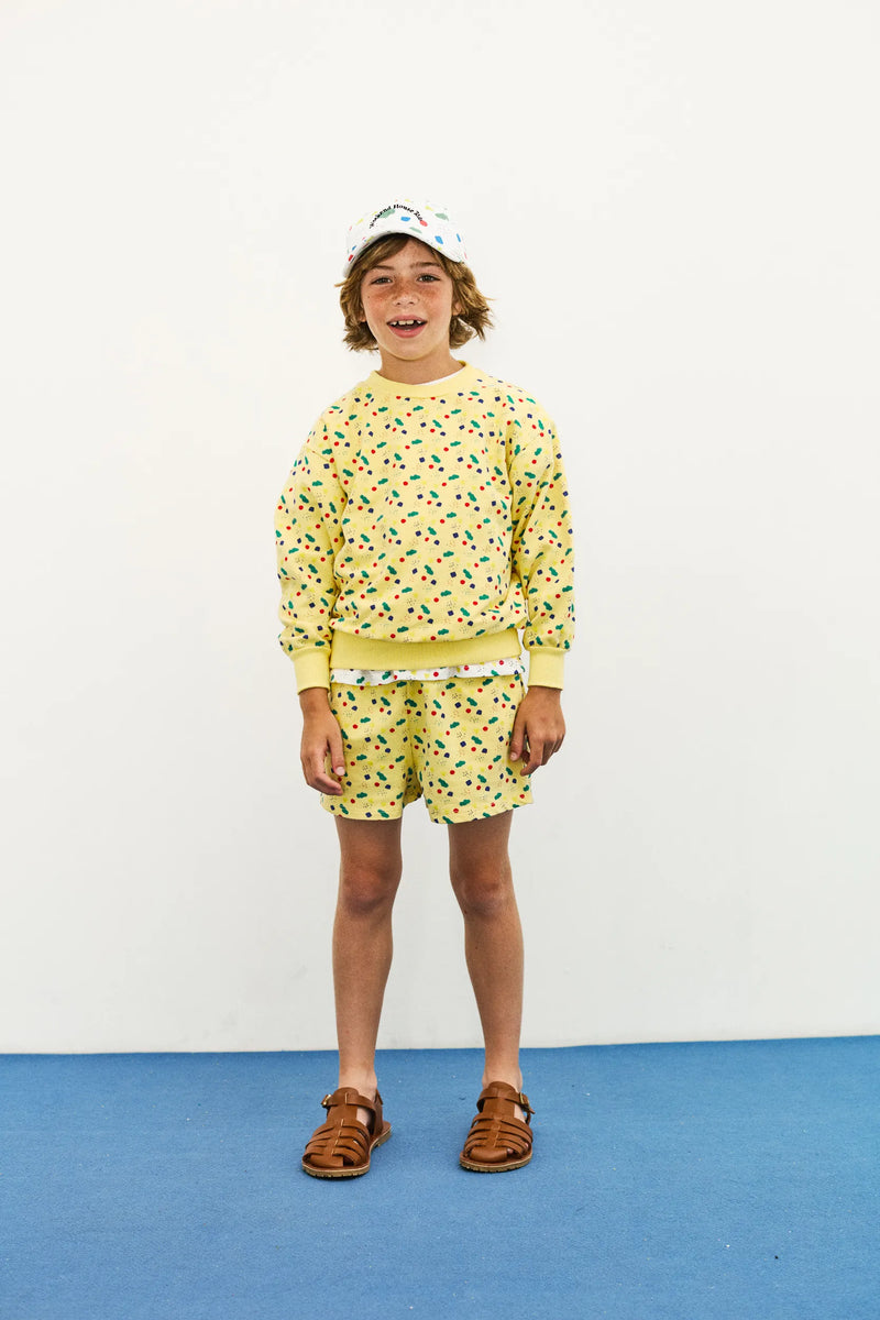 Arty shapes sweatshirt