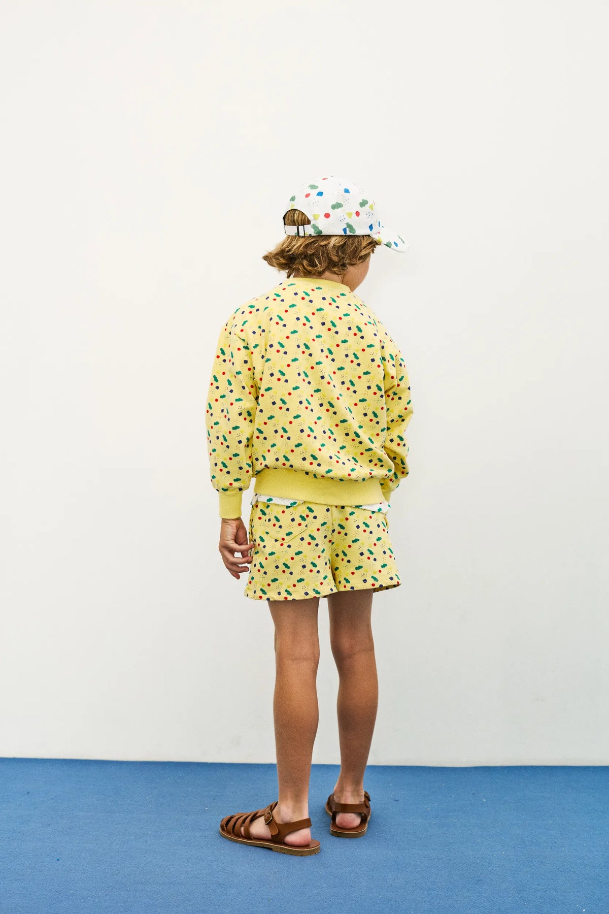 Arty shapes sweatshirt