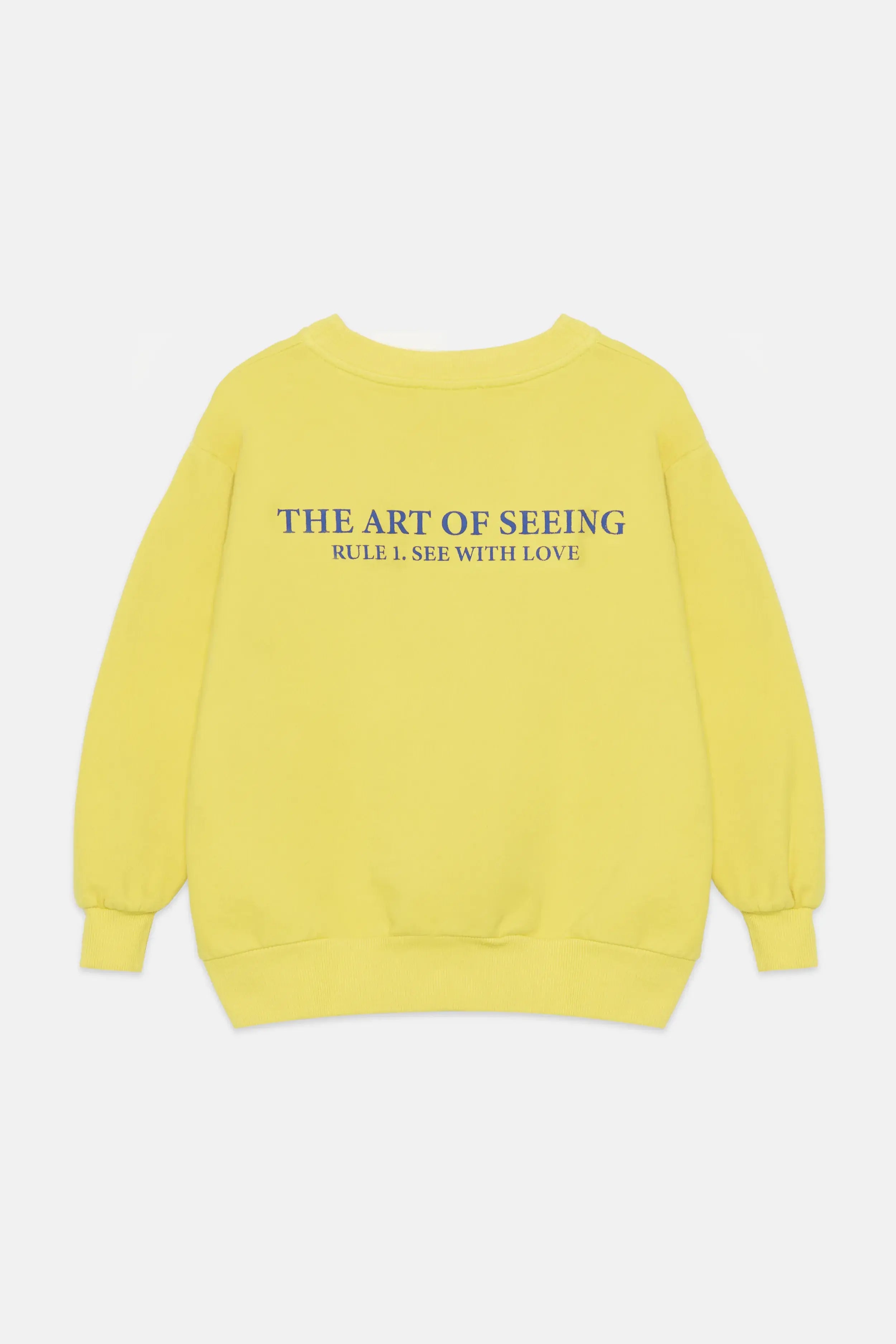 Heart glasses sweatshirt (Lemon)