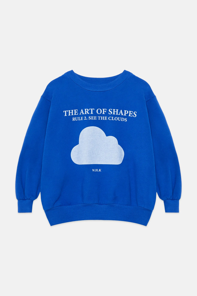 Cloud shape sweatshirt