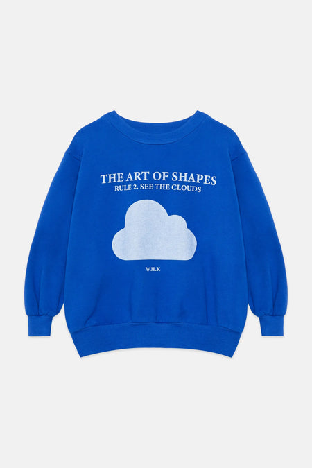 Cloud shape sweatshirt