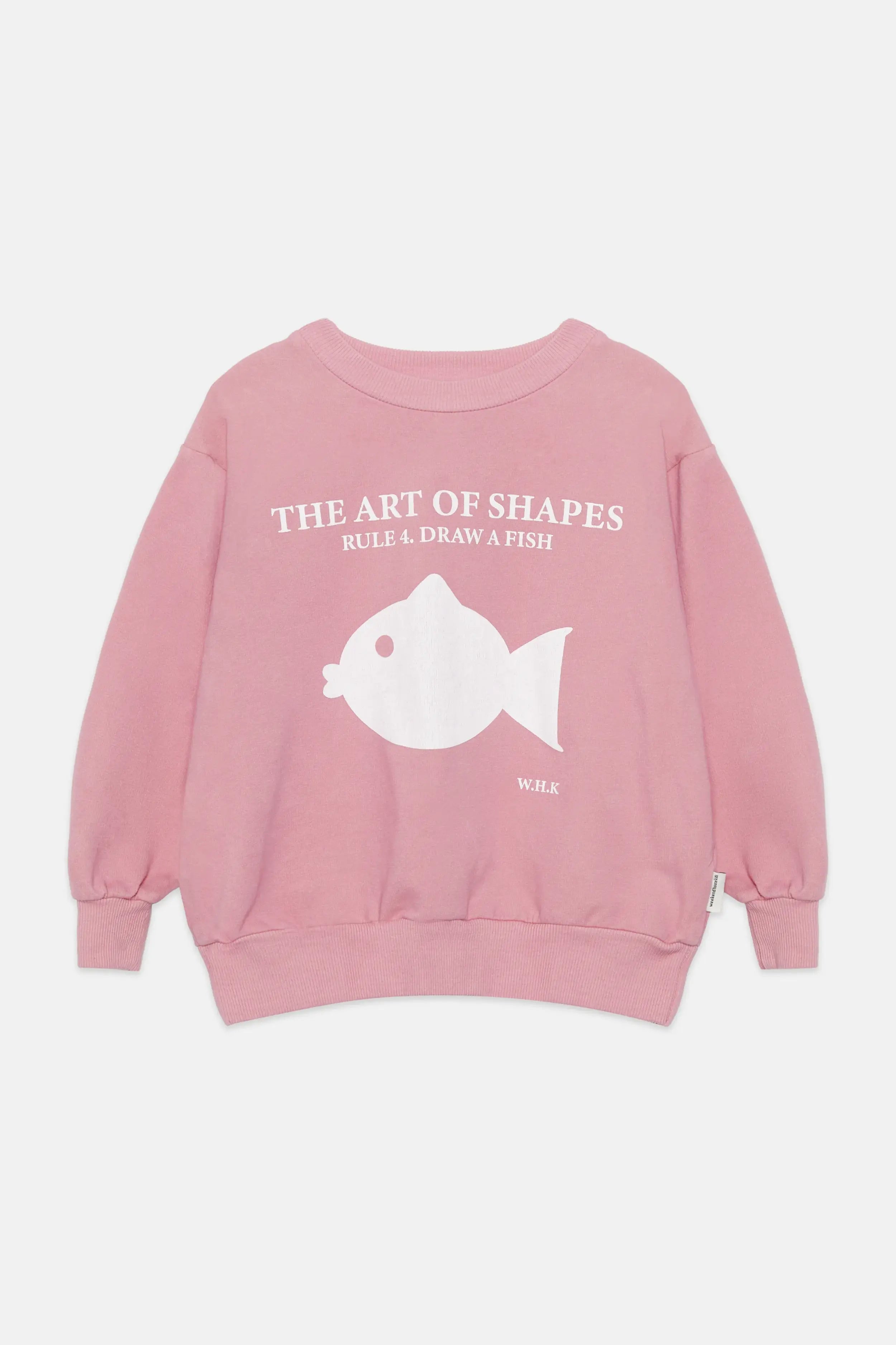 Fish shape sweatshirt (Pink)