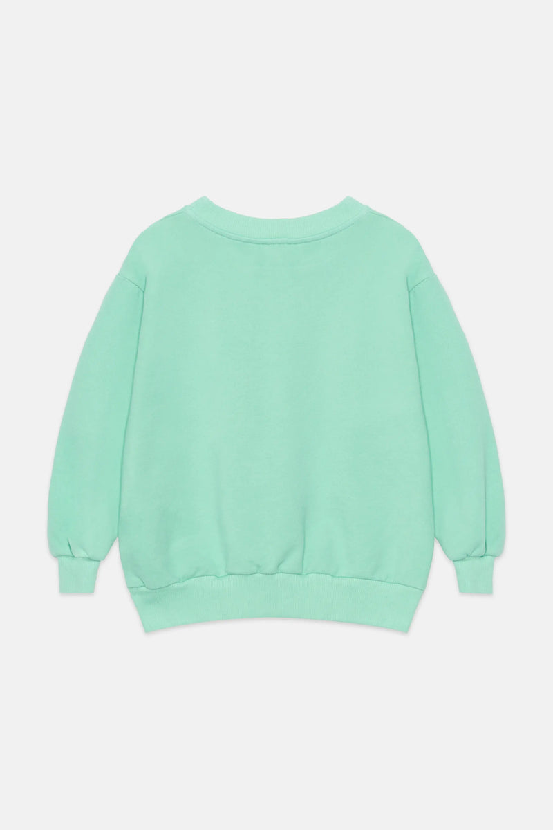 Fish shape sweatshirt (Mint)