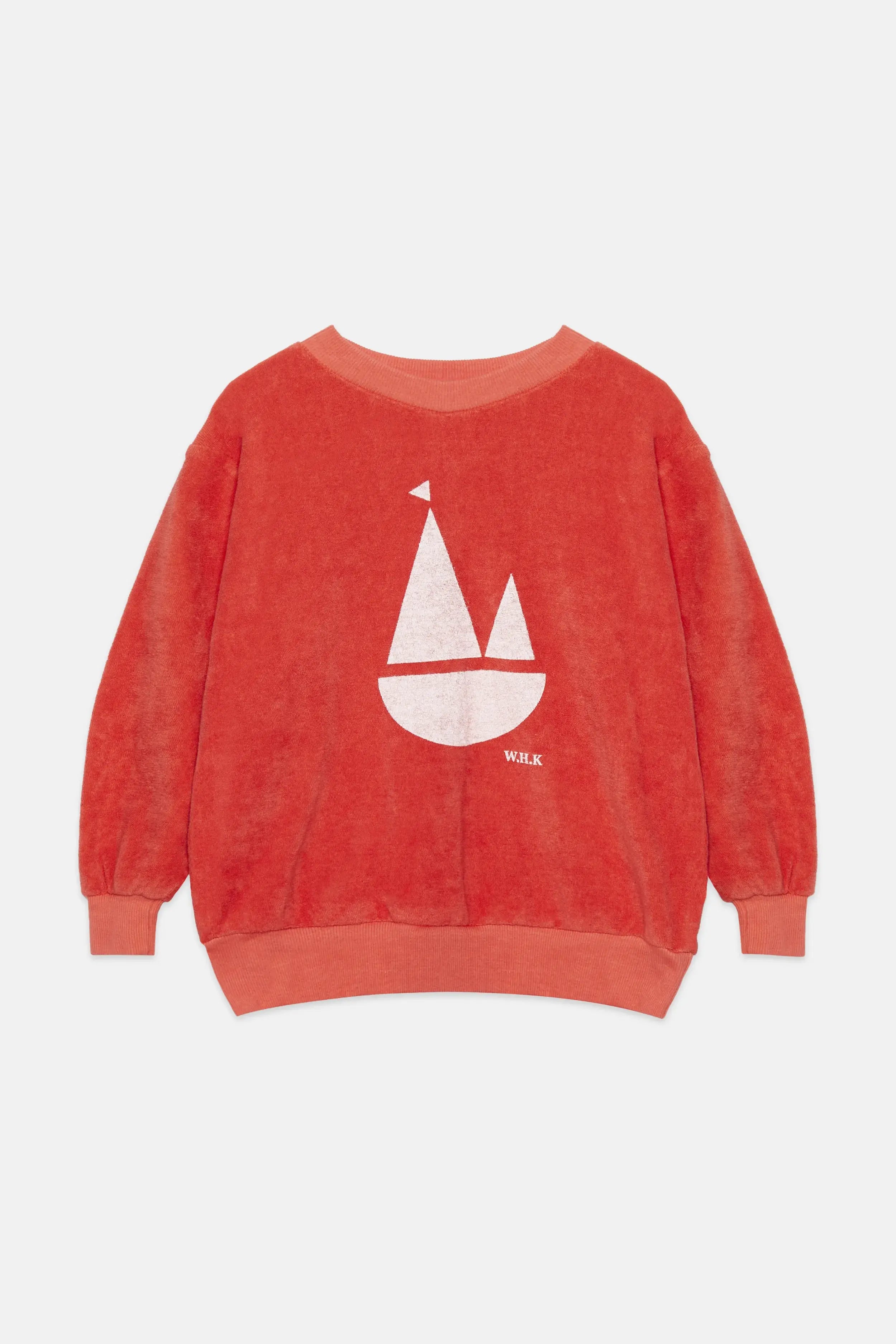 Boat shape sweatshirt
