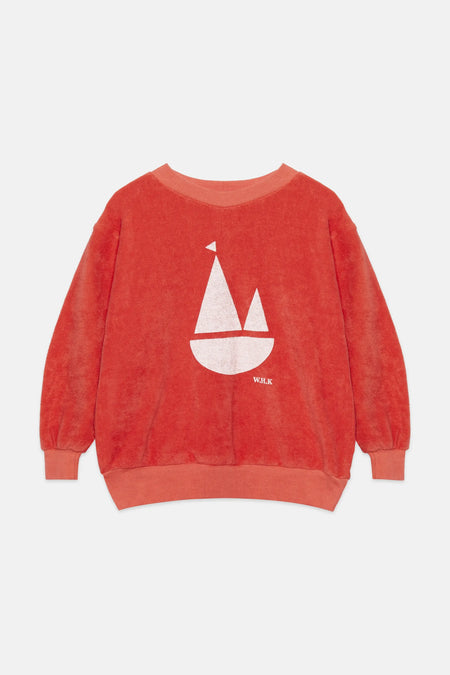 Boat shape sweatshirt