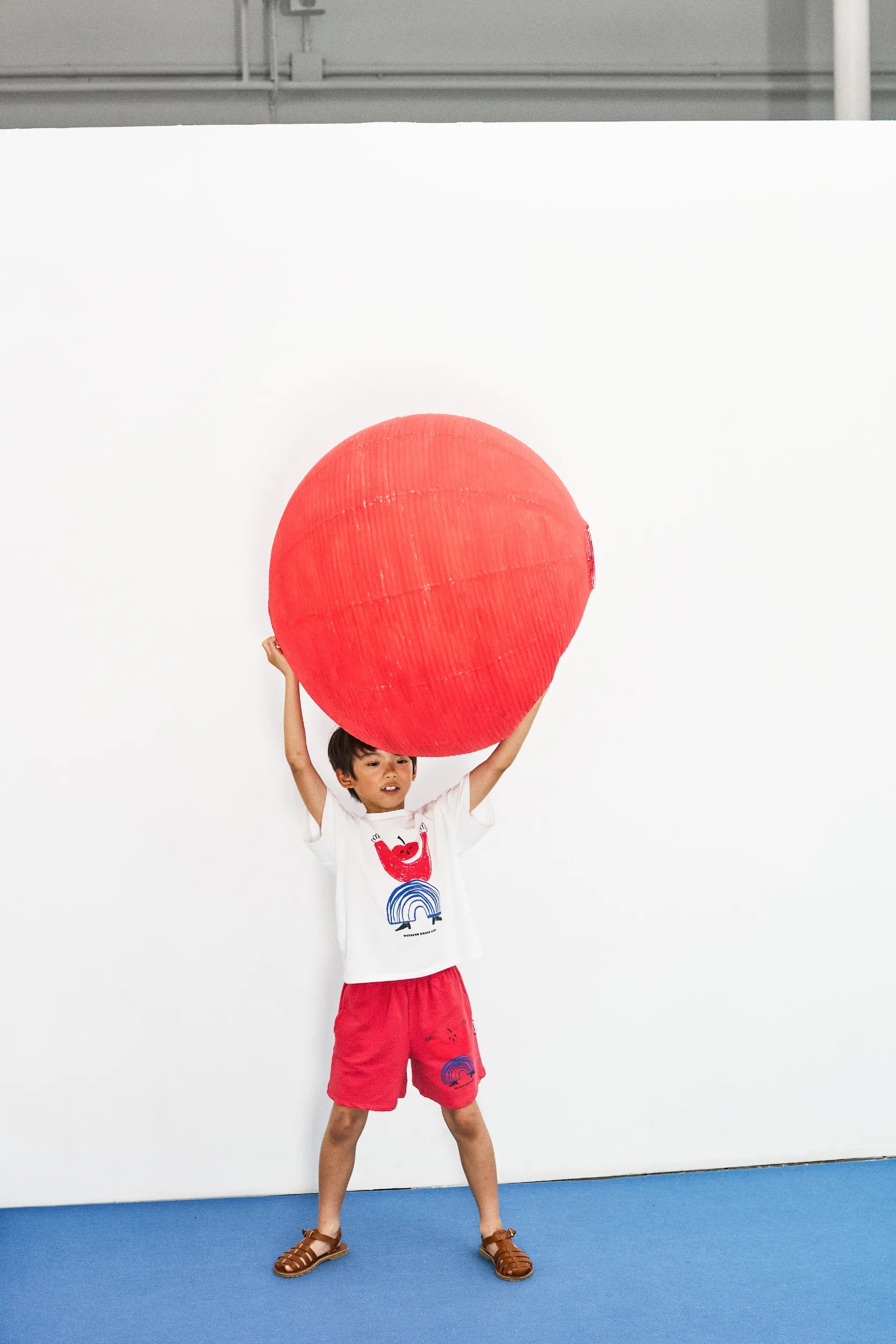 Cherry kid t-shirt (White)