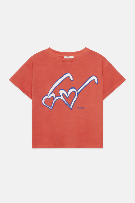 Heart glasses t-shirt