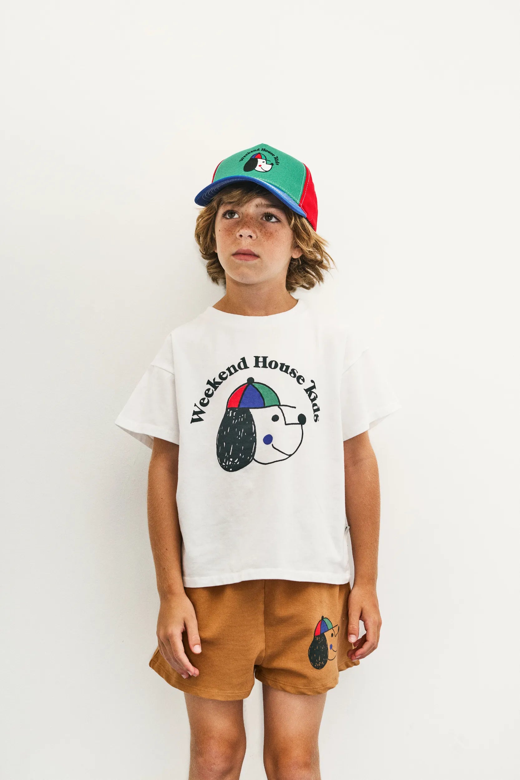 Happy dog t-shirt (White)