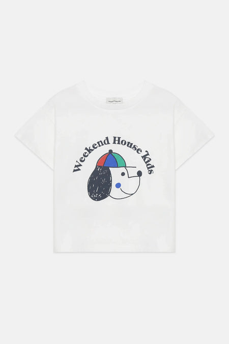 Happy dog t-shirt (White)