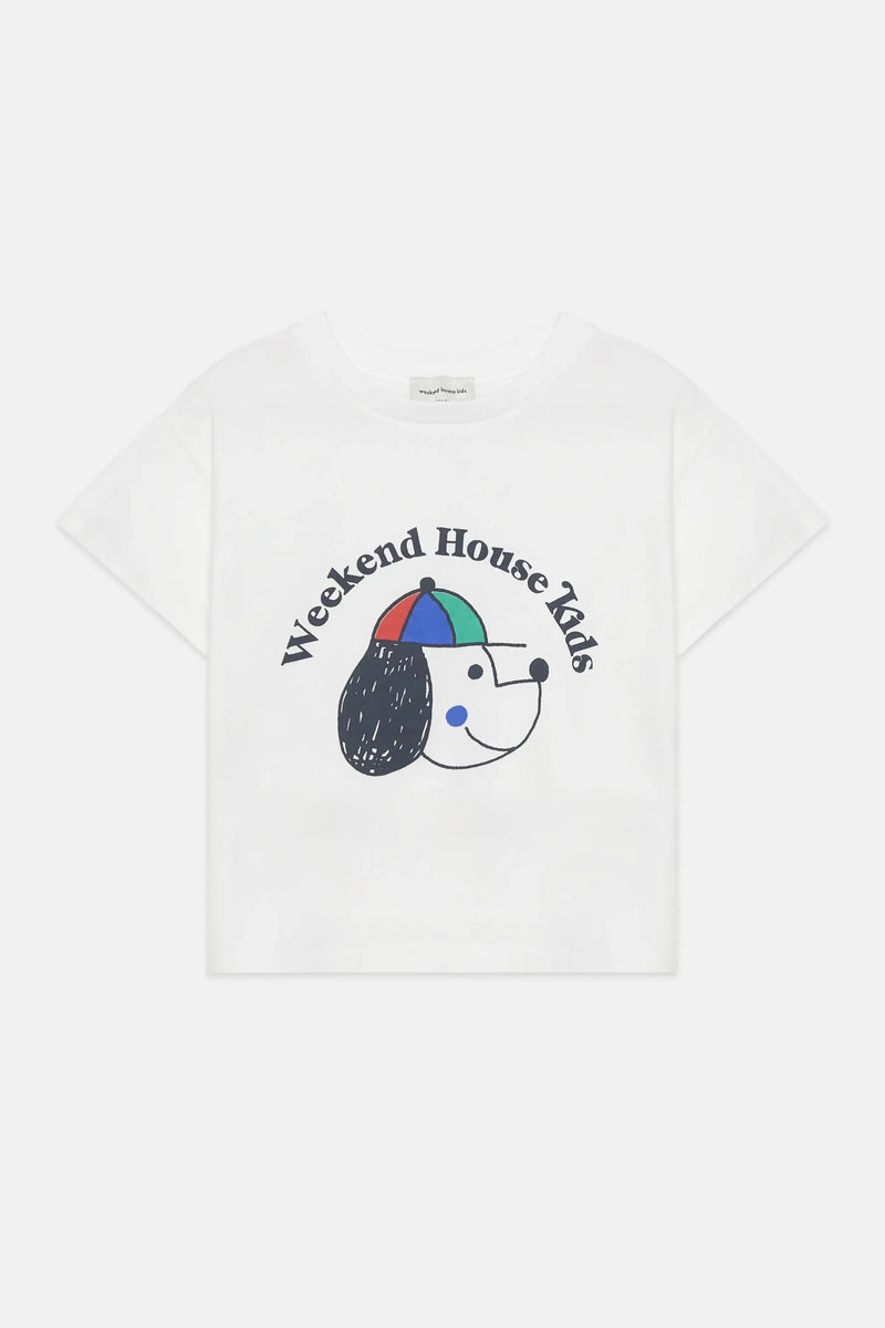 Happy dog t-shirt (White)